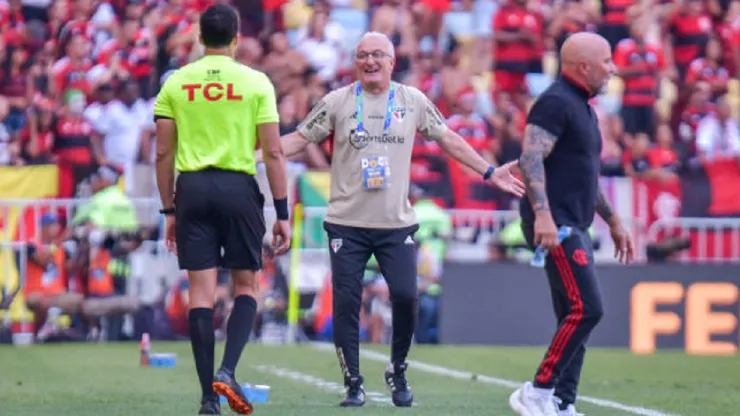 Dorival Júnior fue campeón de la Copa de Brasil con Flamengo en 2022. Y en 2023 le ganó la final al Mengao con el Sao Paulo.