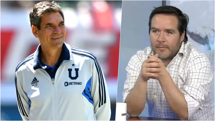 Cristián Caamaño fue con todo contra Mauricio Pellegrino.
