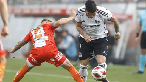 Palacios se mostró poco activo a la hora de celebrar sus goles ante Cobresal