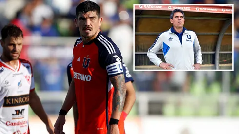 Luis Casanova fue el único jugador de la U que habló en Copiapó.