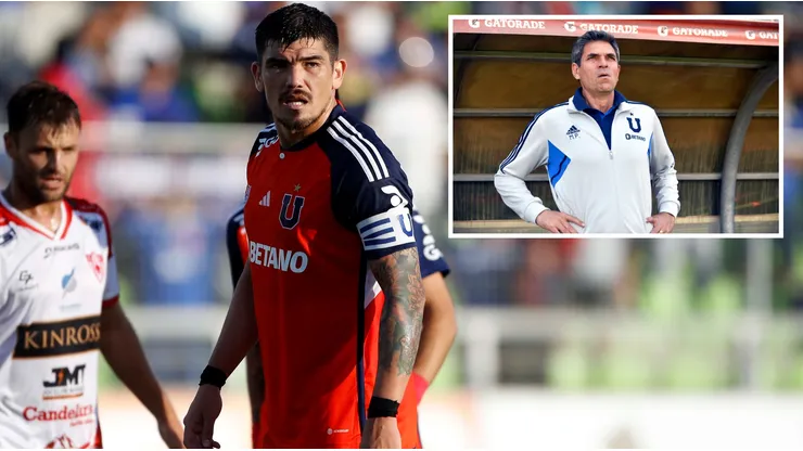 Luis Casanova fue el único jugador de la U que habló en Copiapó.