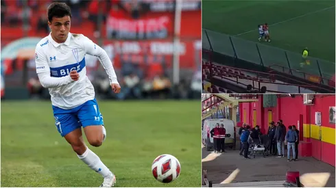 Jorge Ortiz sale por lesión ante Magallanes y preocupa a la UC.