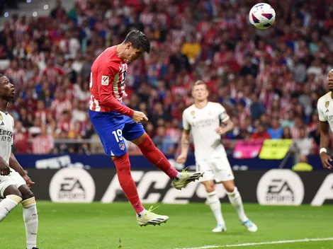 Centro, testazo, gol: el Atlético pone de cabeza al Real Madrid