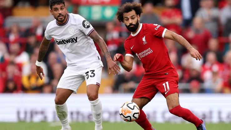Liverpool venció al West Ham y se instala solo detrás del Manchester City en la Premier League.