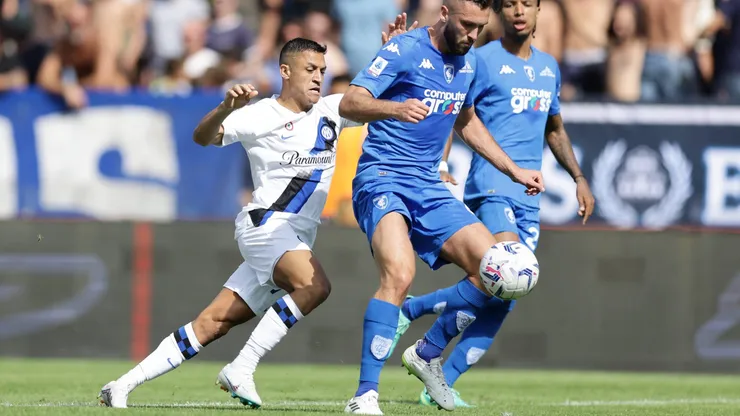 Alexis Sánchez será titular esta tarde en el Inter de Milán.