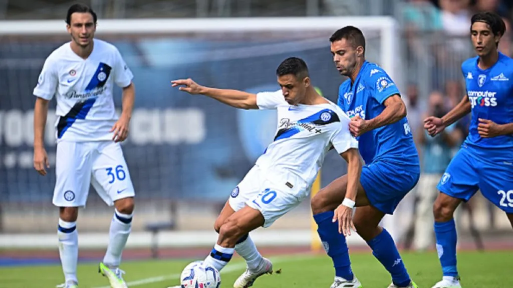 Alexis Sánchez entró con ganas y aprovecha sus oportunidades en Inter de Milán. Foto: Getty Images.