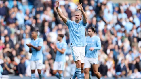 Erling Haaland, al igual que el Manchester City, no se aburre de marcar.