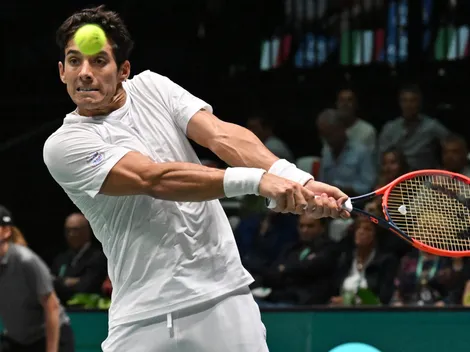 Cristian Garín cae en el dobles en el ATP de Zhuhai y queda eliminado