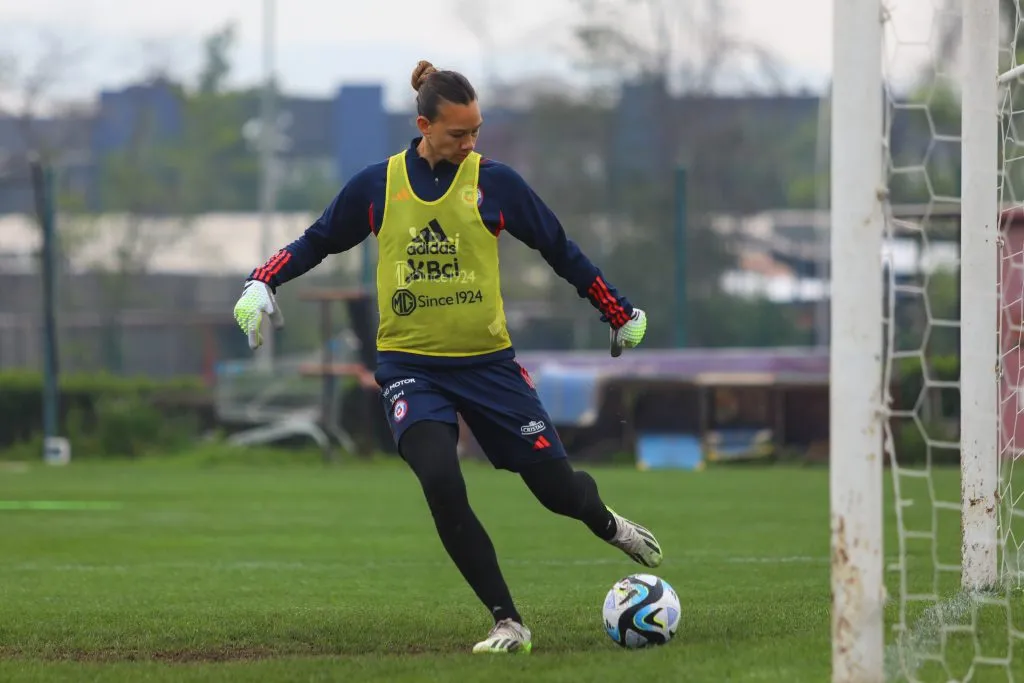 Christiane Endler se alejó de La Roja Femenina luego de perder el repechaje en febrero pasado. | Foto: Comunicaciones ANFP