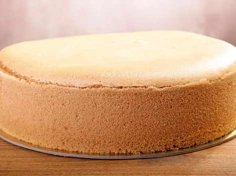 Receta de bizcochuelo para torta