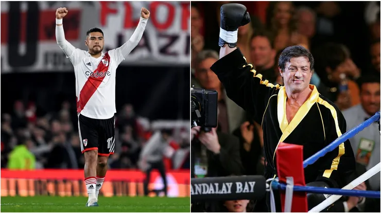 Paulo Díaz se hizo viral al "convertirse" en Rocky Balboa.