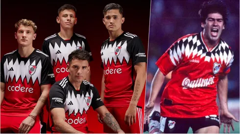 La nueva camiseta se inspiró en la de 1996