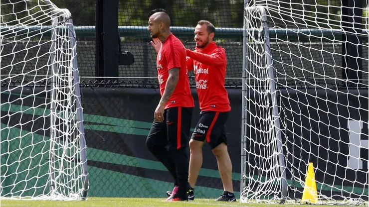 Arturo Vidal cree que Marcelo Díaz no tiene el nivel para ser llamado otra vez a la selección chilena.