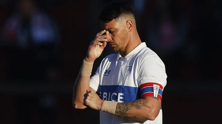 Fernando Zampedri no podrá jugar por la UC ante Magallanes.