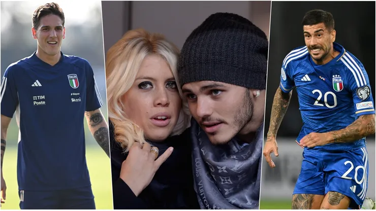 Nicolo Zaniolo y Mattia Zaccagni protagonizan un "Wanda-Gate" en Italia.