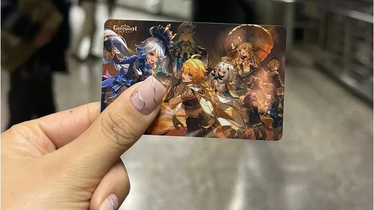 Tarjeta Bip! de Genshin Impact