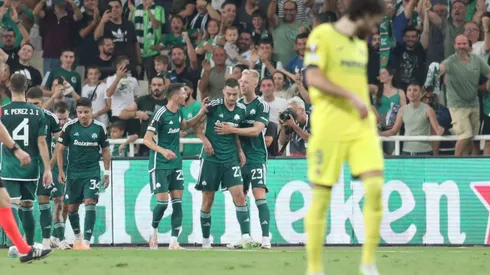 Ben Brereton no le bastó al Villarreal para vencer a Panathinaikos en Grecia.