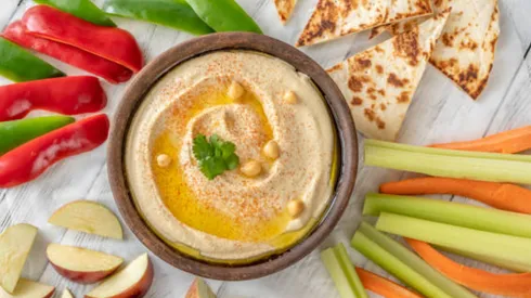 Exquisita receta de hummus