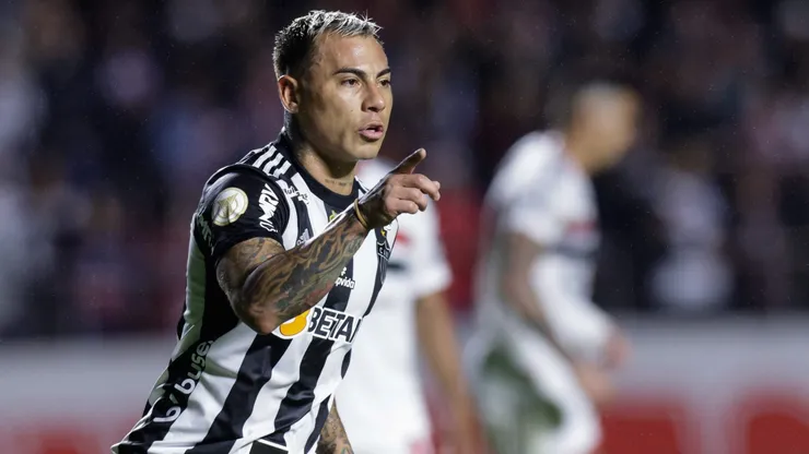 Eduardo Vargas no ha tenido mucha continuidad en el Atlético Mineiro.