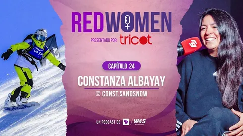 La campeona mundial de sandboard, Constanza Albayay, es la nueva invitada de RedWomen en RedGol.