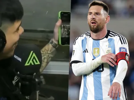 Sobrino de Messi filtra la foto histórica que Lio tiene en WhatsApp