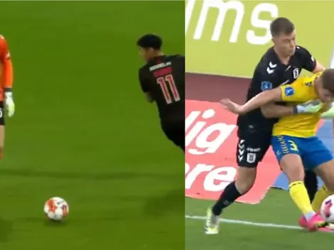 Increíble condoro de arquero que casi le da un gol a Osorio: tackle y roja