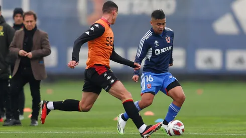 Nico Guerra fue titular en los dos amistosos de la U.