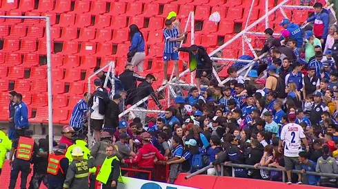 Graves incidentes marcan partido entre Godoy Cruz y Belgrano en Argentina.