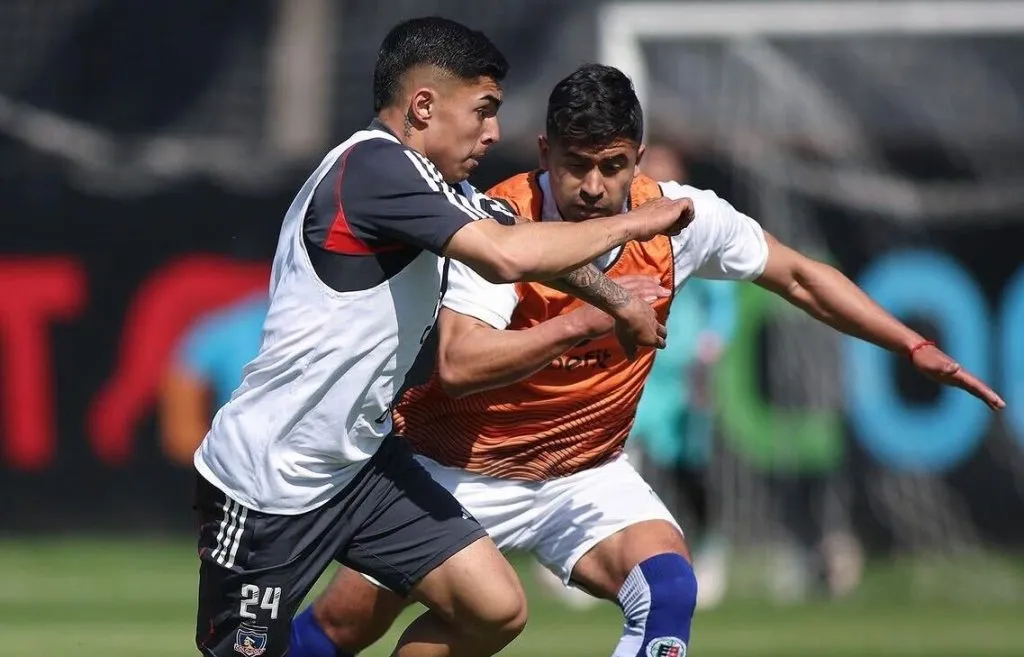 Thompson también fue parte del amistoso. Foto: Colo Colo.