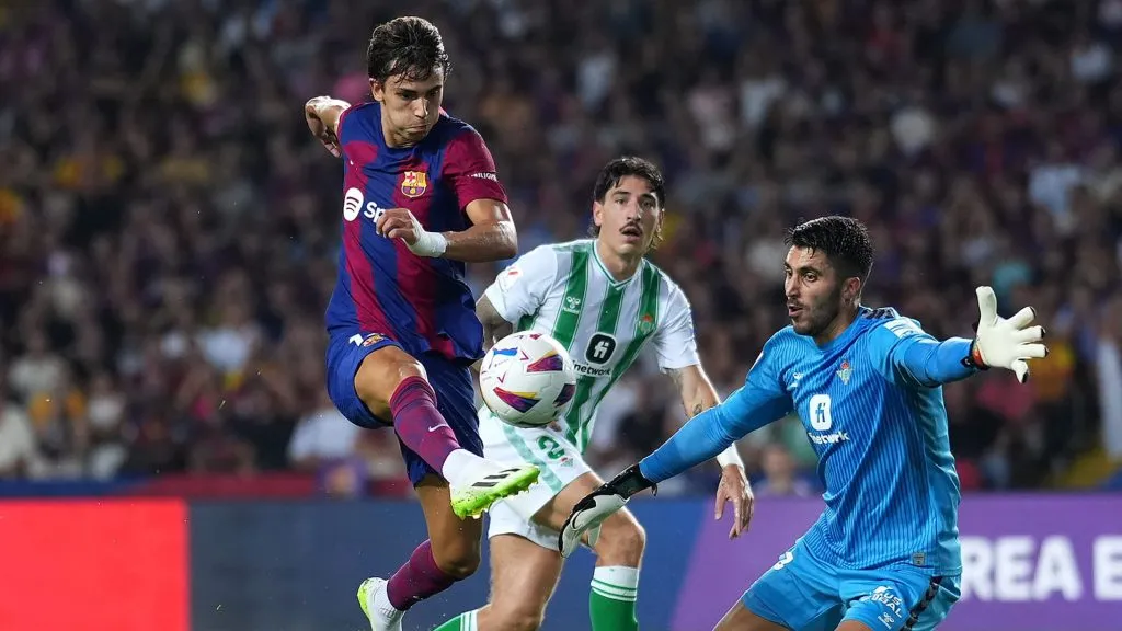 Rui Silva en el Betis vs Barcelona
