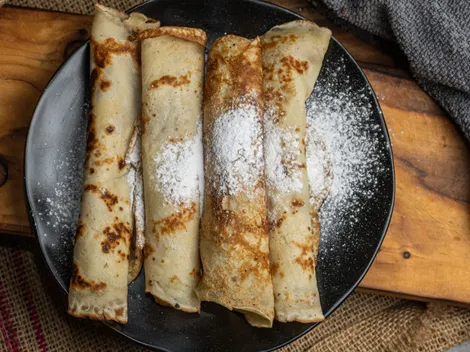 Receta de panqueques con manjar