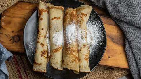 Panqueques con manjar