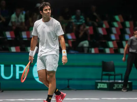 0-1 ante Italia: Garín cae con Arnaldi y complica a Chile en la Davis