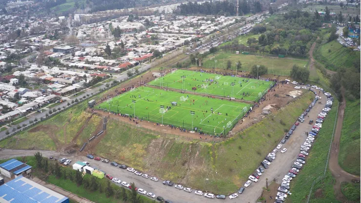 Las nuevas canchas del Complejo Deportivo USS son de última tecnología