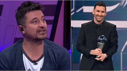 Nicolás Peric no tiene duda alguna de que Messi debe ganar el premio The Best.