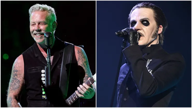 James Hetfield fue una gran inspiración y ayuda para Ghost.