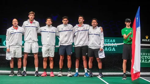 Chile disputa la segunda jornada de Copa Davis ante Italia.