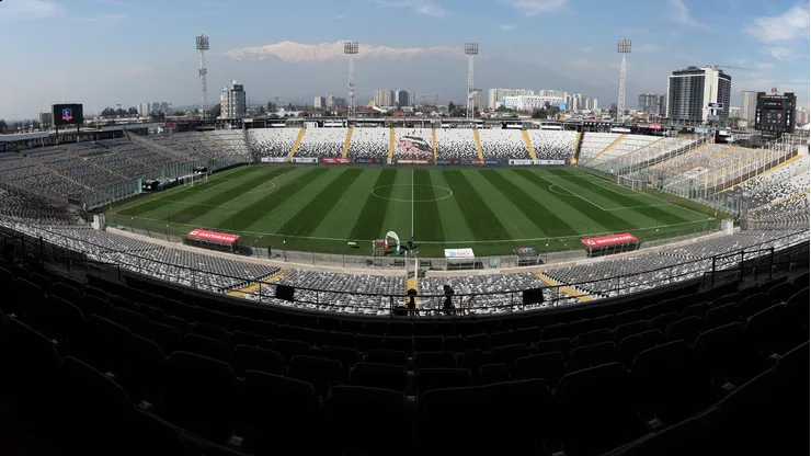 Así espera el pasto del Monumental a Colo Colo y Copiapó.