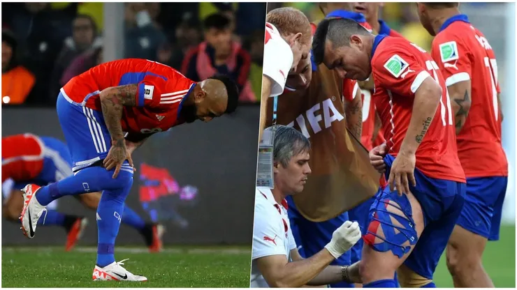 Vidal y Medel juegan lesionados si es necesario por la Roja