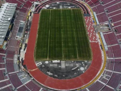 Los avances de la pista atlética del Nacional para los Panamericanos