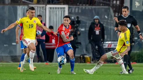 Echeverría fue clave en la zona de volantes de la Roja.