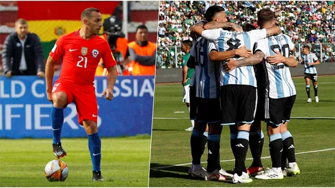 Marcelo Díaz dedica palabras a la Argentina campeona del mundo en redes sociales.