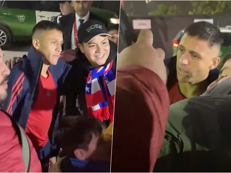 Alexis se retira en silencio del Monumental: sólo atendió a hinchas