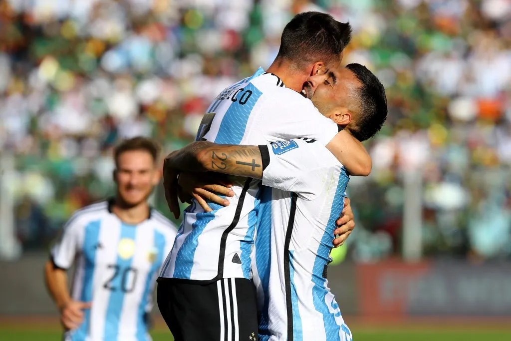 Argentina le dio un baile a Bolivia en La Paz. Foto: Getty Images