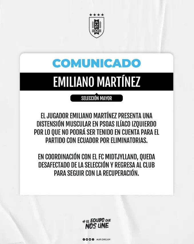 Captura Selección de Uruguay.