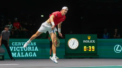 Nicolás Jarry se impuso tranquilamente en su partido.