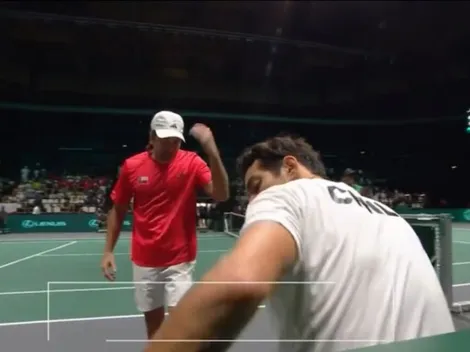 Show de capitán: Nico Massú revive a Garin con un tirón de orejas