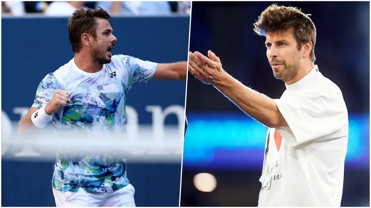 Stan Wawrinka cargó contra Gerard Piqué