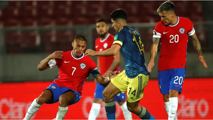 Desde hace más de una década que Chile no le gana a Colombia por Eliminatorias.
