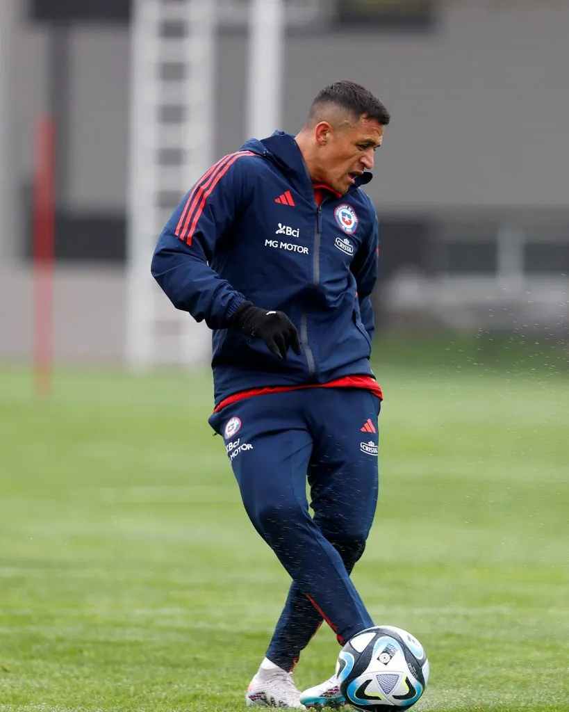 Sánchez será titular con La Roja ante Colombia (Carlos Parra/ANFP)